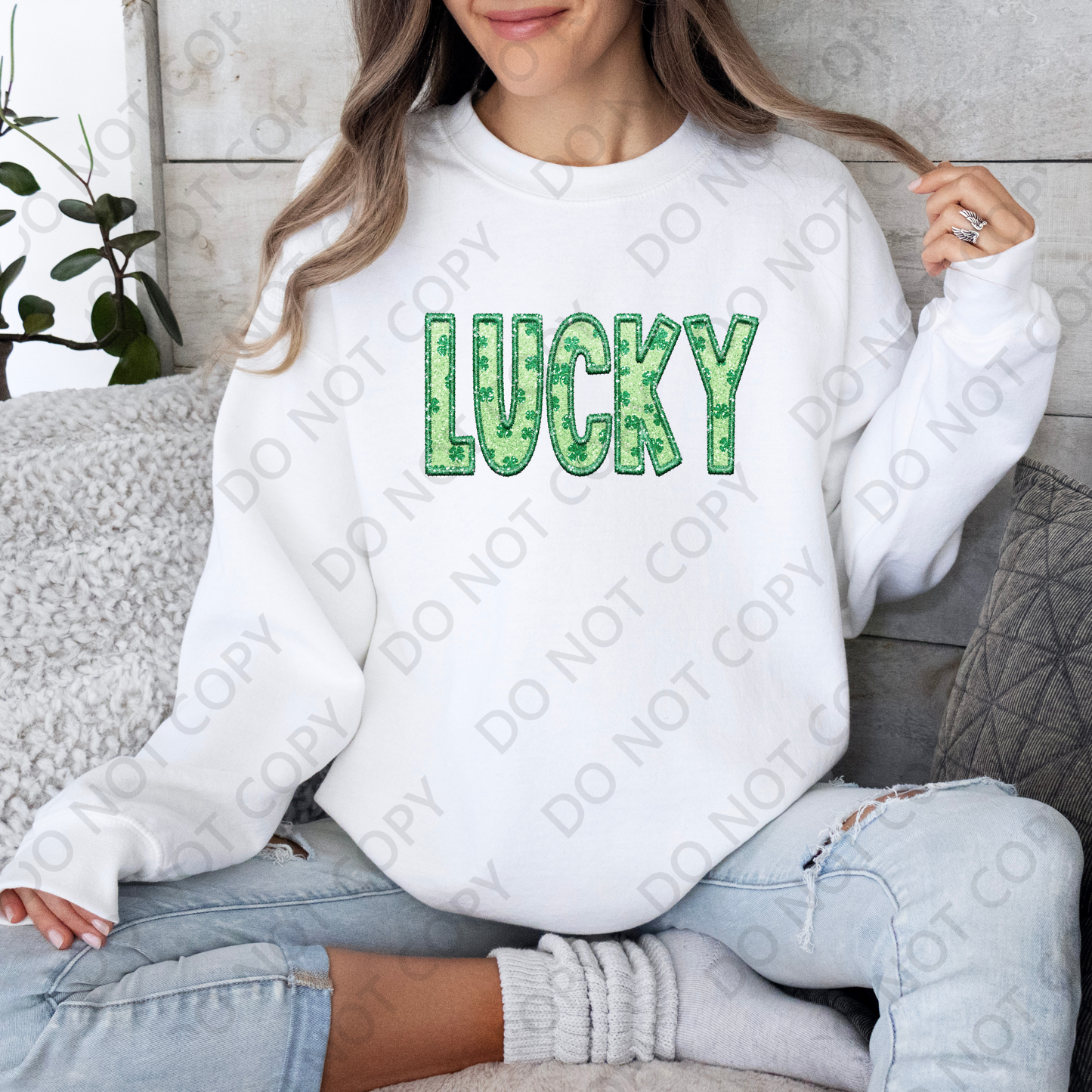 Faux Lucky DTF